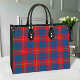 Clan Galloway Red Tartan Leather Bag RJ69 Clan Galloway Tartan Today