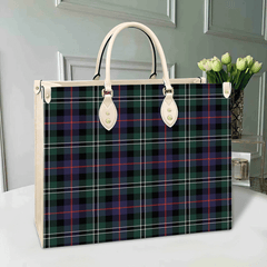 Clan Rose Hunting Modern Tartan Leather Bag DI28 Clan Rose Tartan Today