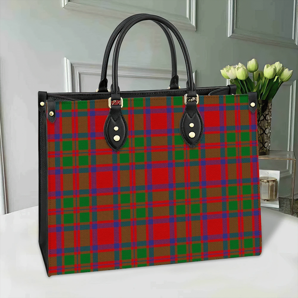 Clan MacKintosh Modern Tartan Leather Bag WE55 Clan MacKintosh / MacIntosh Tartan Today