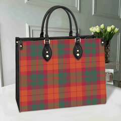 Clan MacNab Ancient Tartan Leather Bag KT78 Clan MacNab Tartan Today