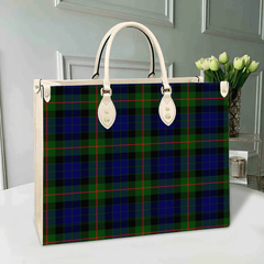 Clan Gunn Modern Tartan Leather Bag ES37 Clan Gunn Tartan Today