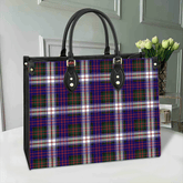 Clan MacDonald Dress Modern Tartan Leather Bag NP23 Clan MacDonald Tartan Today