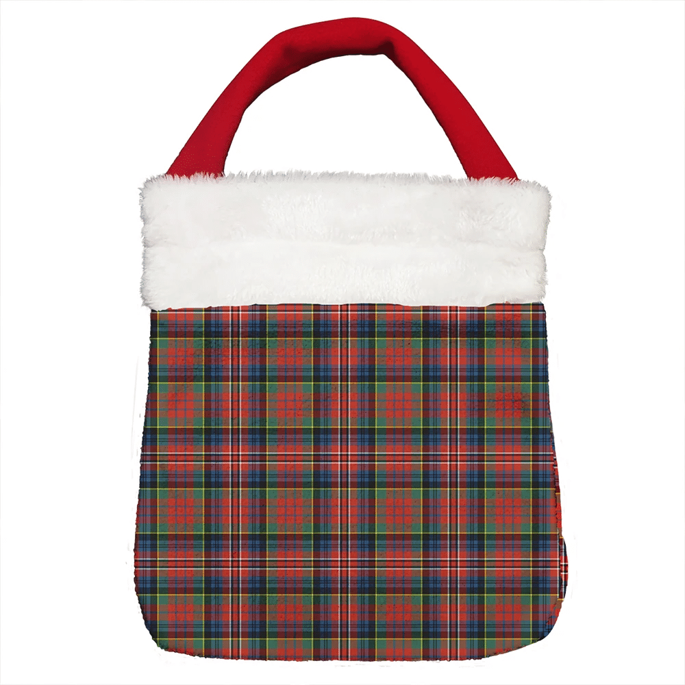 Clan MacPherson Ancient Tartan Christmas Gift Bag PX27 MacPherson Ancient Tartan Tartan Gift Bag