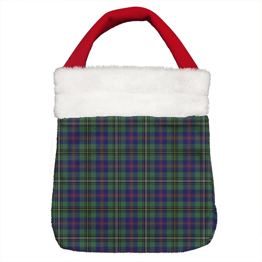 Clan Wood Modern Tartan Christmas Gift Bag RW98 Wood Modern Tartan Tartan Gift Bag