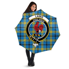 Clan Laing Tartan Crest Umbrella HS73 Clan Laing Tartan Today