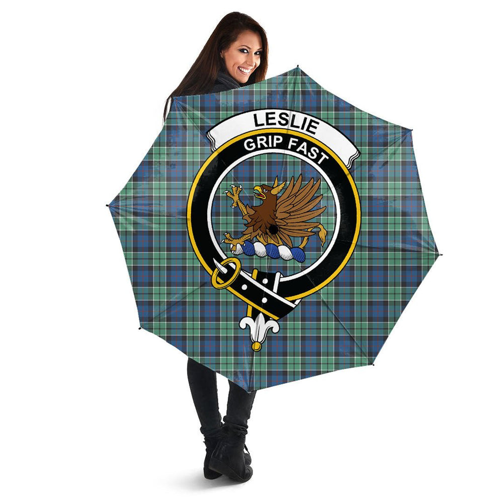 Clan Leslie Hunting Ancient Tartan Crest Umbrella FO76 Clan Leslie Tartan Today
