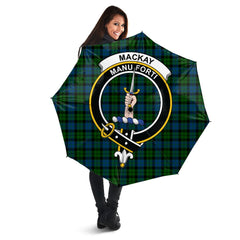 Clan MacKay Modern Tartan Crest Umbrella CQ90 Clan MacKay Tartan Today