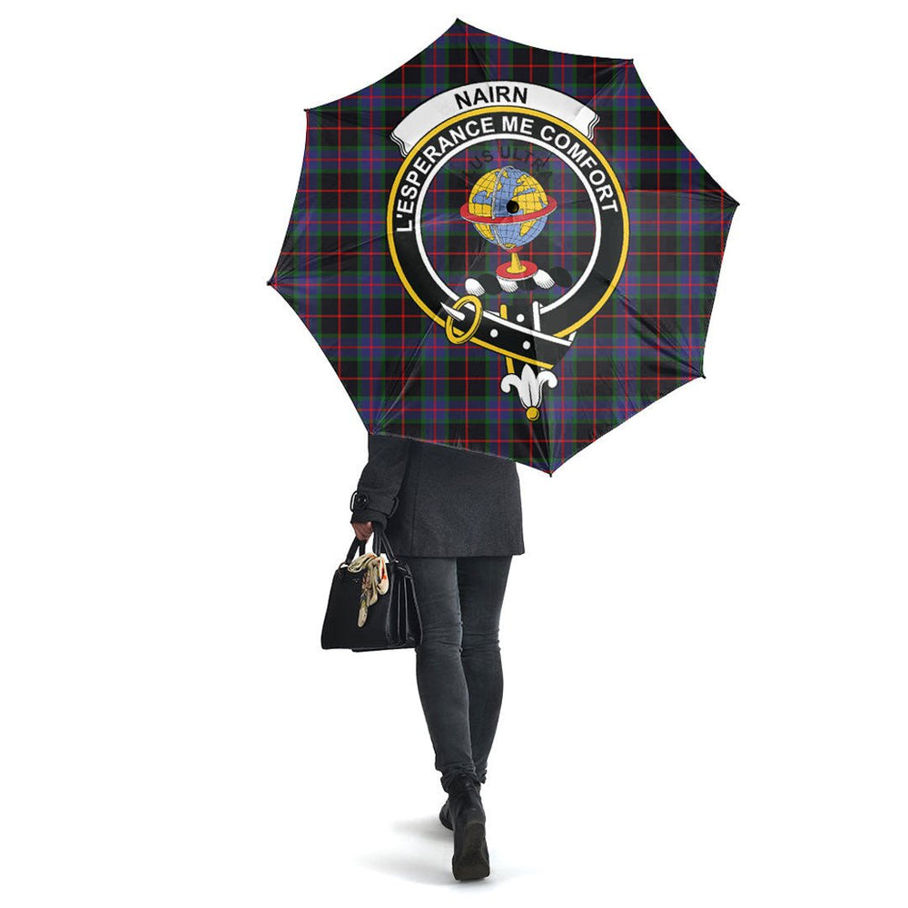 Clan Nairn Tartan Crest Umbrella FR52 Clan Nairn Tartan Today