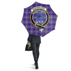 Clan Ochterlony Tartan Crest Umbrella IJ31 Clan Ochterlony/ Ochterlonie Tartan Today