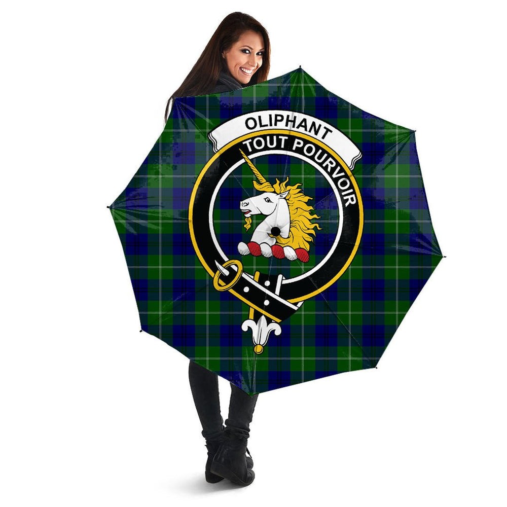 Clan Oliphant Modern Tartan Crest Umbrella IE44 Clan Oliphant Tartan Today