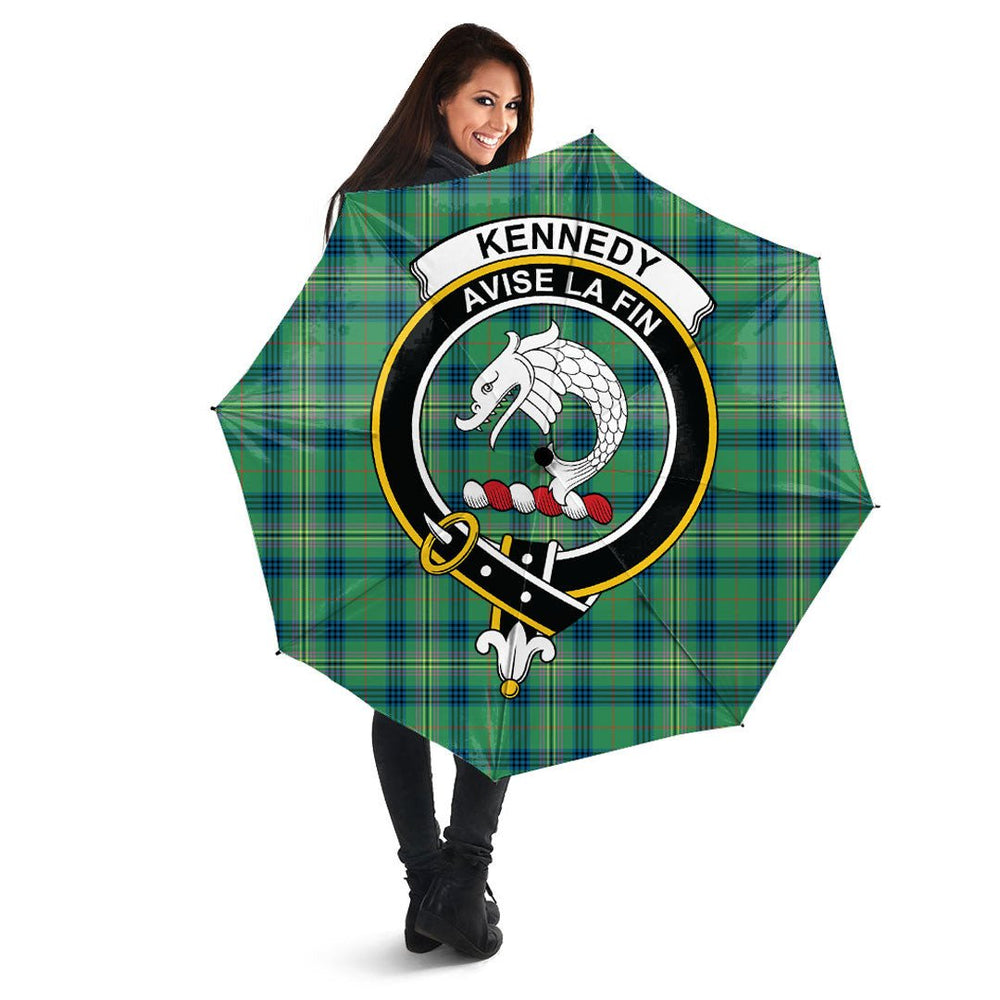 Clan Kennedy Ancient Tartan Crest Umbrella LS92 Clan Kennedy Tartan Today