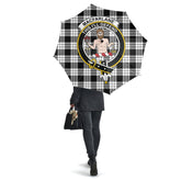 Clan MacFarlane Black White Tartan Crest Umbrella ZY84 Clan MacFarlane Tartan Today