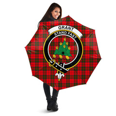 Clan Grant Modern Tartan Crest Umbrella PT85 Clan Grant Tartan Today