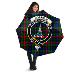 Clan Morrison Modern Tartan Crest Umbrella LC13 Clan Morrison Tartan Today