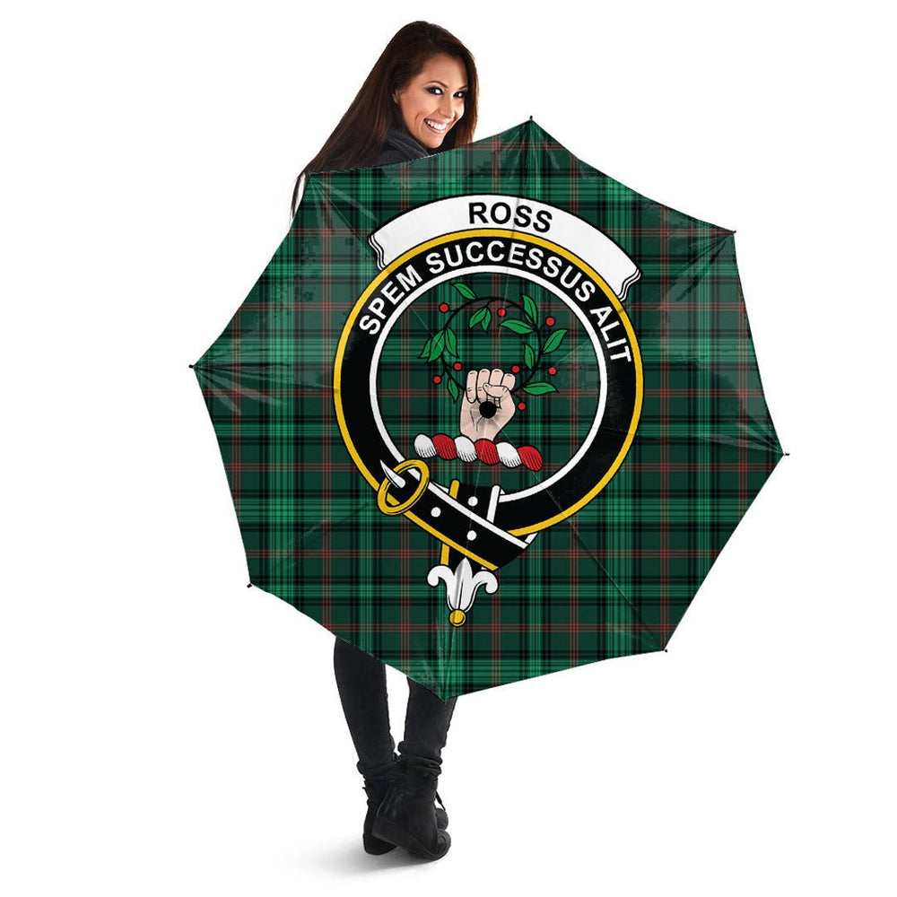 Clan Ross Hunting Modern Tartan Crest Umbrella LL64 Clan Ross Tartan Today