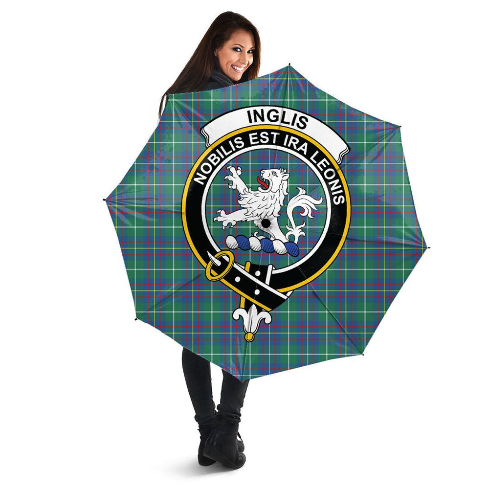 Clan Inglis Ancient Tartan Crest Umbrella CV29 Clan Inglis Tartan Today