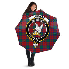 Clan Lindsay Modern Tartan Crest Umbrella KC69 Clan Lindsay Tartan Today