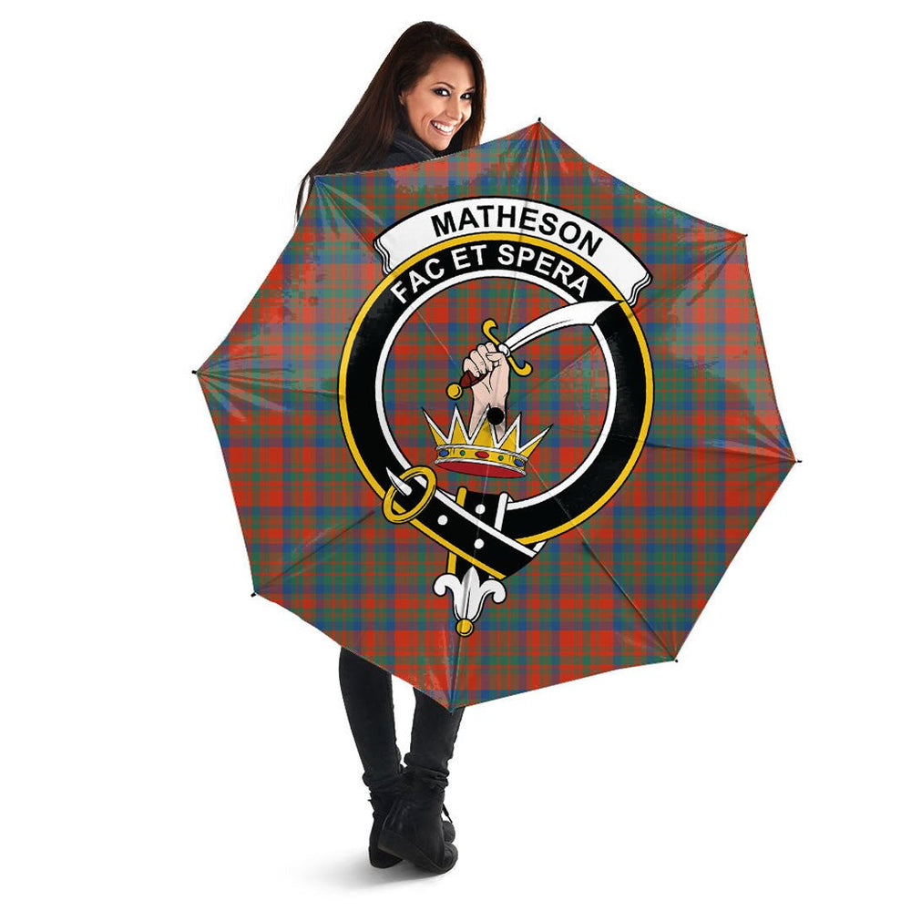 Clan Matheson Ancient Tartan Crest Umbrella EF86 Clan Matheson Tartan Today
