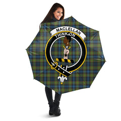 Clan MacLellan Ancient Tartan Crest Umbrella DT95 Clan Hall Tartan Today