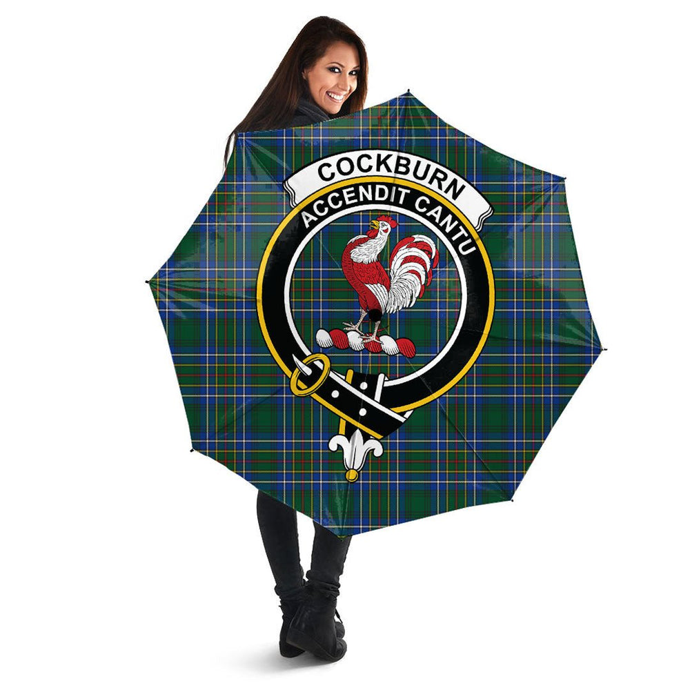 Clan Cockburn Ancient Tartan Crest Umbrella KG68 Clan Cockburn Tartan Today