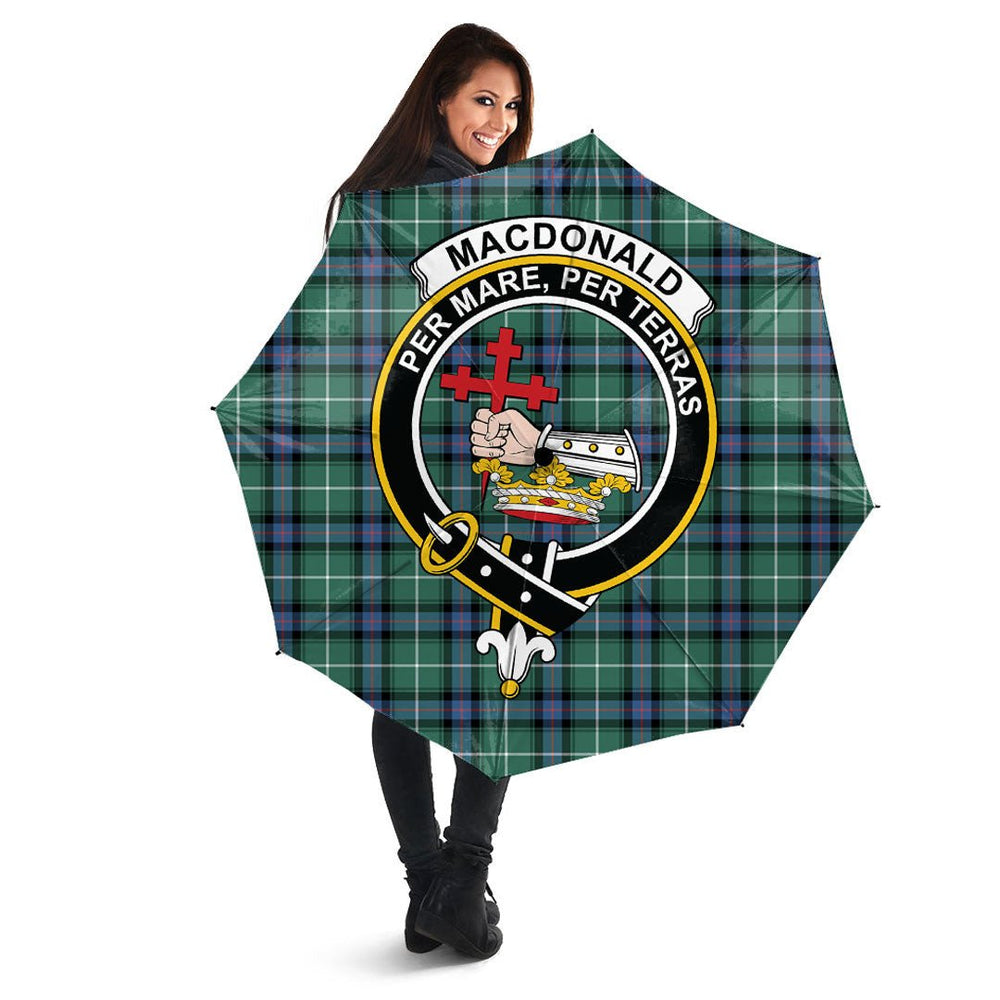 Clan MacDonald of the Isles Hunting Ancient Tartan Crest Umbrella AT51 Clan MacDonald Tartan Today