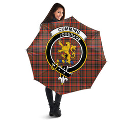 Clan Cumming Hunting Weathered Tartan Crest Umbrella AG45 Clan Cumming Tartan Today