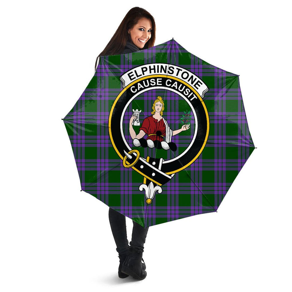 Clan Elphinstone Tartan Crest Umbrella VL34 Clan Elphinstone Tartan Today