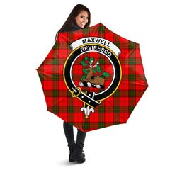 Clan Maxwell Modern Tartan Crest Umbrella AY92 Clan Maxwell Tartan Today