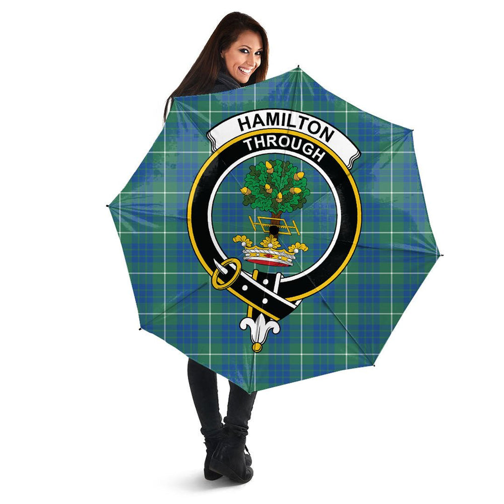 Clan Hamilton Hunting Ancient Tartan Crest Umbrella ZV44 Clan Hamilton Tartan Today