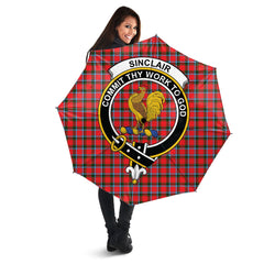 Clan Sinclair Modern Tartan Crest Umbrella KQ93 Clan Sinclair Tartan Today