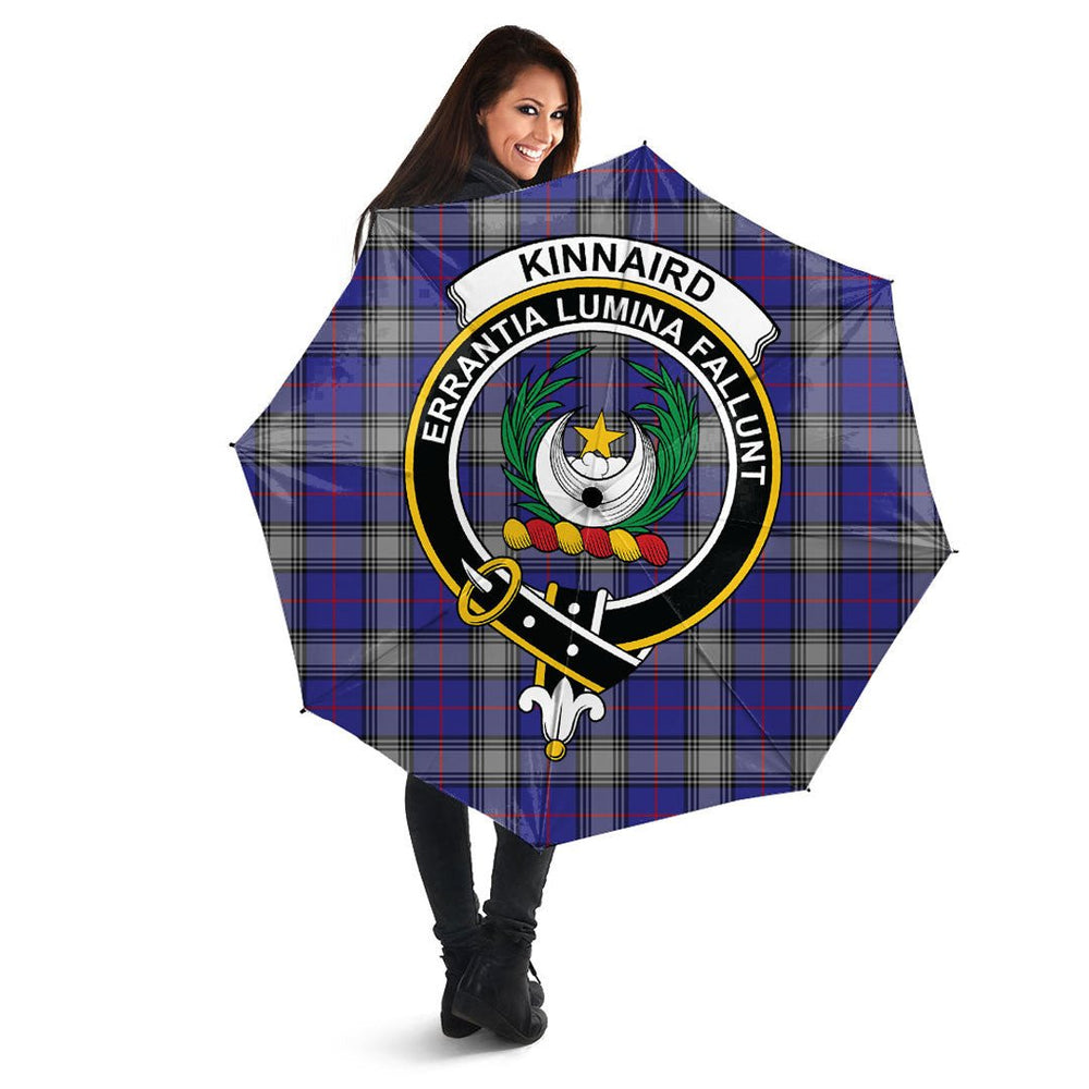 Clan Kinnaird Tartan Crest Umbrella ZC21 Clan Kinnaird Tartan Today