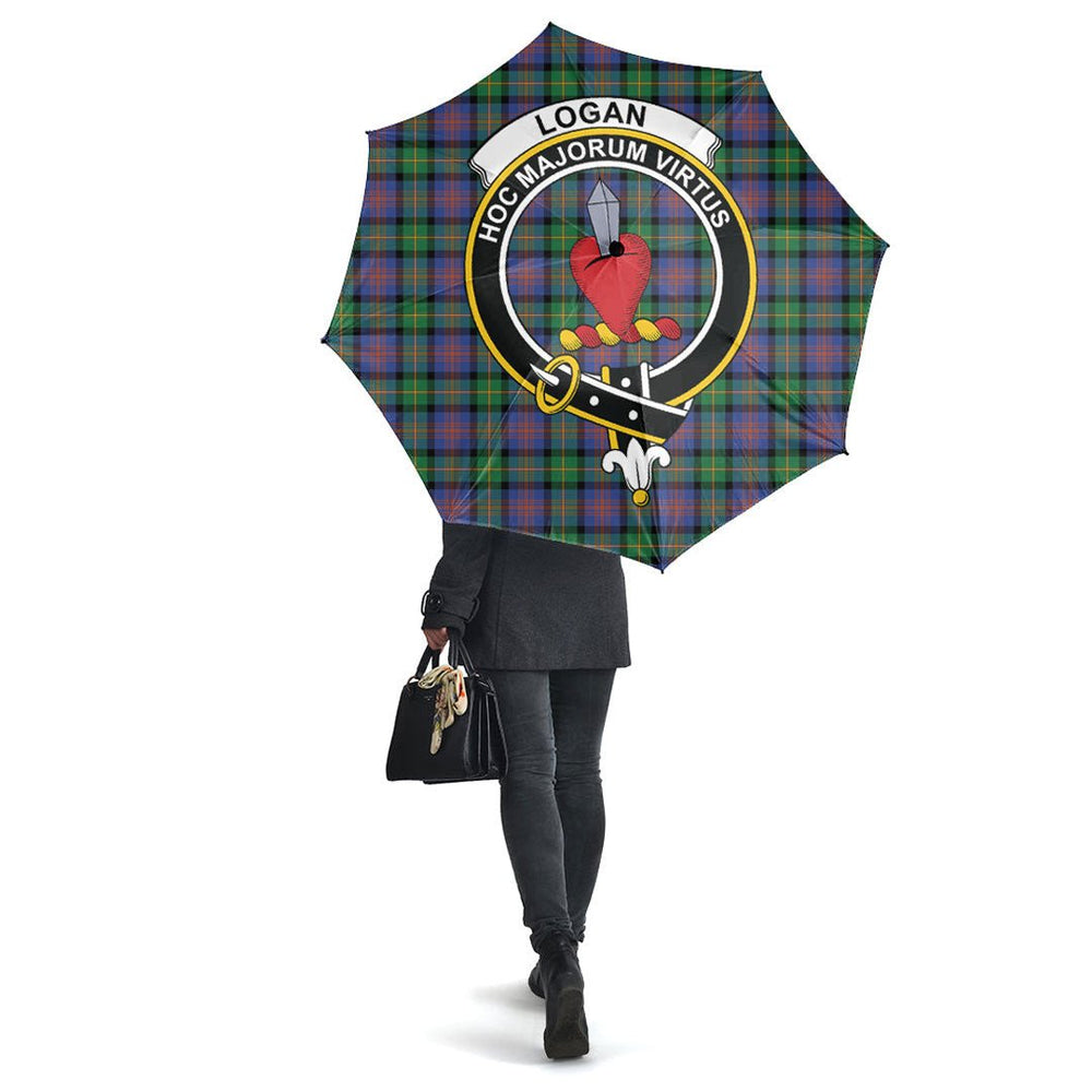 Clan Logan Ancient Tartan Crest Umbrella GK87 Clan Logan Tartan Today