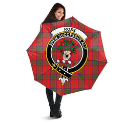 Clan Ross Modern Tartan Crest Umbrella QA82 Clan Ross Tartan Today