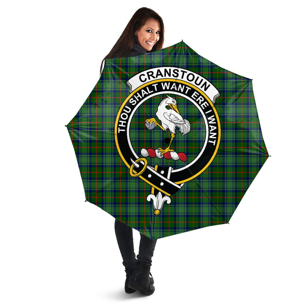 Clan Cranstoun Tartan Crest Umbrella KE89 Clan Cranstoun Tartan Today
