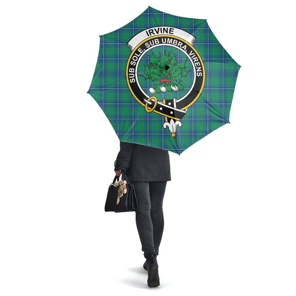 Clan Irvine Ancient Tartan Crest Umbrella JX65 Clan Irvine Tartan Today