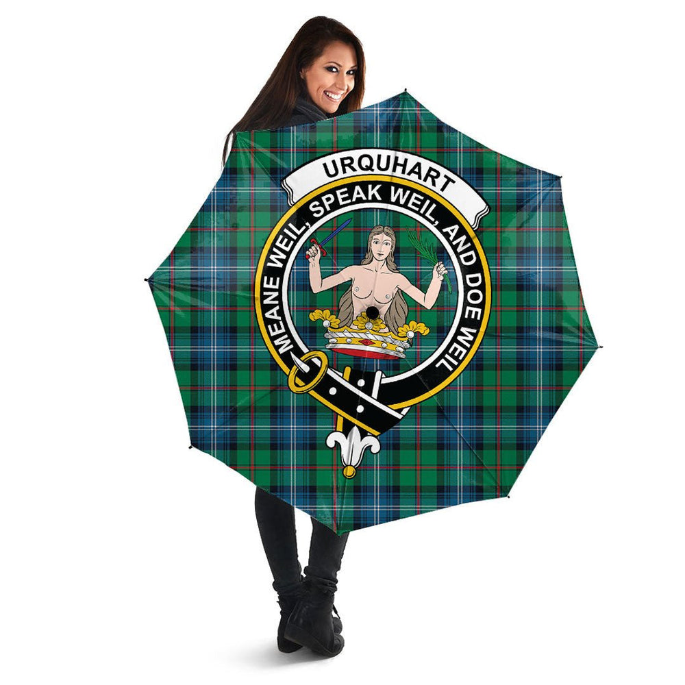Clan Urquhart Ancient Tartan Crest Umbrella EC80 Clan Urquhart Tartan Today