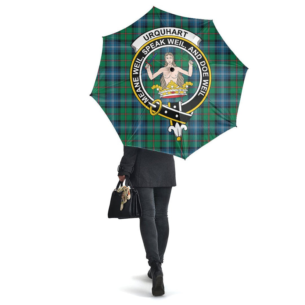 Clan Urquhart Ancient Tartan Crest Umbrella EC80 Clan Urquhart Tartan Today