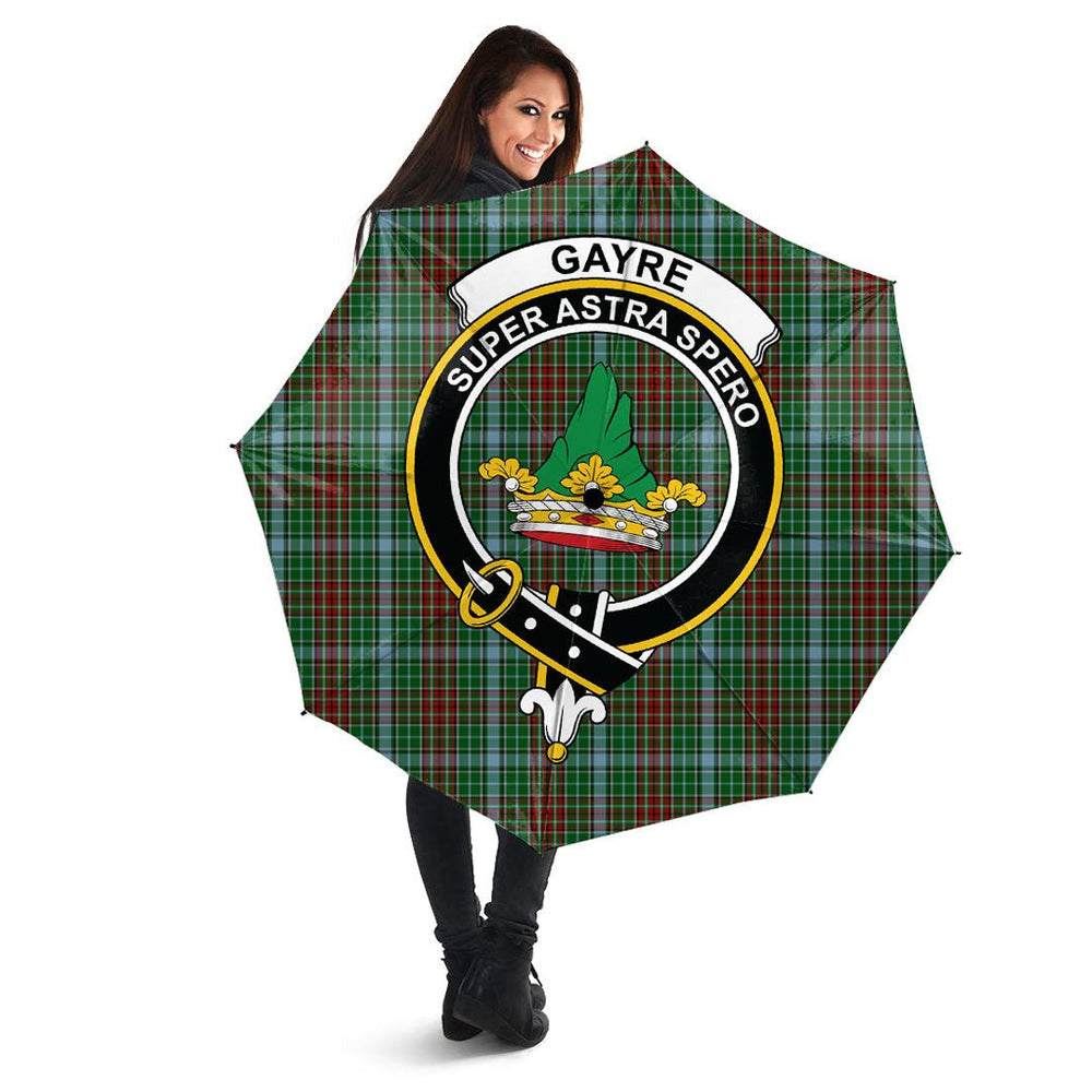 Clan Gayre Tartan Crest Umbrella OI81 Clan Gayre Tartan Today