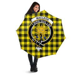 Clan MacLeod of Lewis Modern Tartan Crest Umbrella AB94 Clan Hall Tartan Today