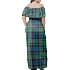Clan MacCallum Ancient Tartan Hawaii Dress QU96 Clan MacCallum Tartan Hawaii Dress
