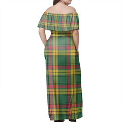 Clan MacMillan Old Ancient Tartan Hawaii Dress LM28 Clan MacMillan Tartan Hawaii Dress