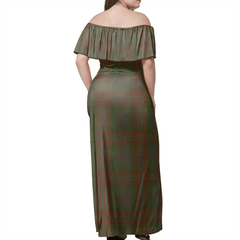 Clan Gray Tartan Hawaii Dress BW49 Clan Gray Tartan Hawaii Dress