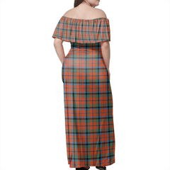 Clan MacNaughton Ancient Tartan Hawaii Dress BX88 Clan MacNaughton Tartan Hawaii Dress