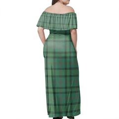 Clan Ross Hunting Ancient Tartan Hawaii Dress TG56 Clan Ross Tartan Hawaii Dress