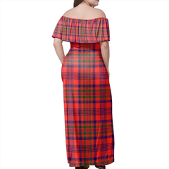 Clan Murray Of Tulloch Modern Tartan Hawaii Dress FD30 Clan Murray Tartan Hawaii Dress