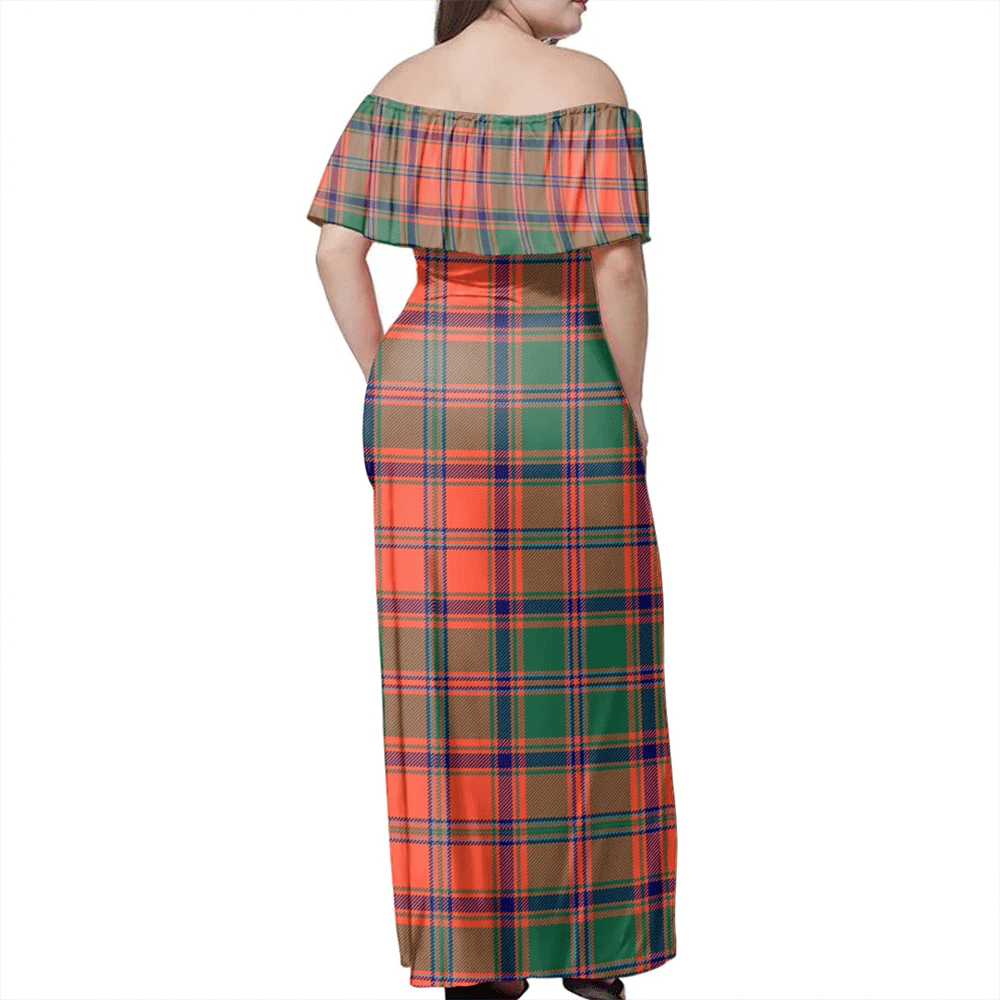 Clan Stewart Of Appin Ancient Tartan Hawaii Dress EL65 Clan Stewart of Appin Tartan Hawaii Dress