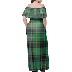 Clan MacArthur Ancient Tartan Hawaii Dress TJ28 Clan MacArthur Tartan Hawaii Dress