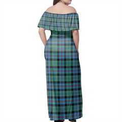 Clan Campbell Of Cawdor Ancient Tartan Hawaii Dress NA76 Clan Campbell of Cawdor Tartan Hawaii Dress