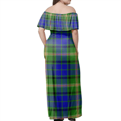 Clan Maitland Tartan Hawaii Dress QO14 Clan Maitland Tartan Hawaii Dress