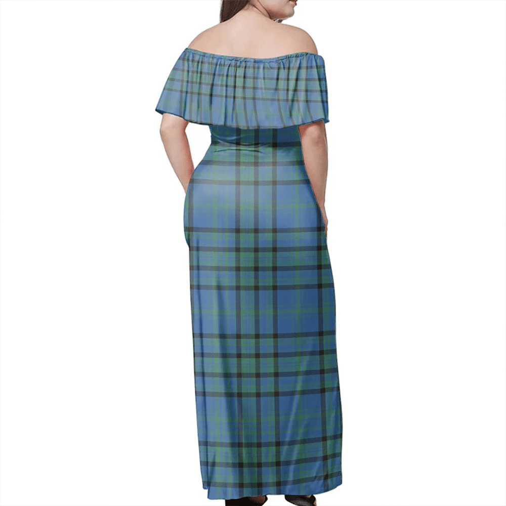 Clan Matheson Hunting Ancient Tartan Hawaii Dress TS71 Clan Matheson Tartan Hawaii Dress